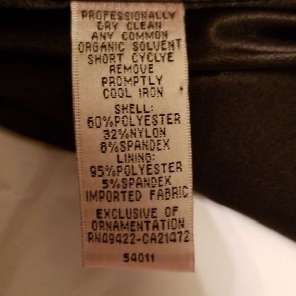 Jessica McClintock Strapless Dress Size 10 - Picture 7 of 7